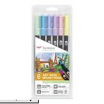 Tombow6 ABT Dual Brush Pen Pastel-P Pastel